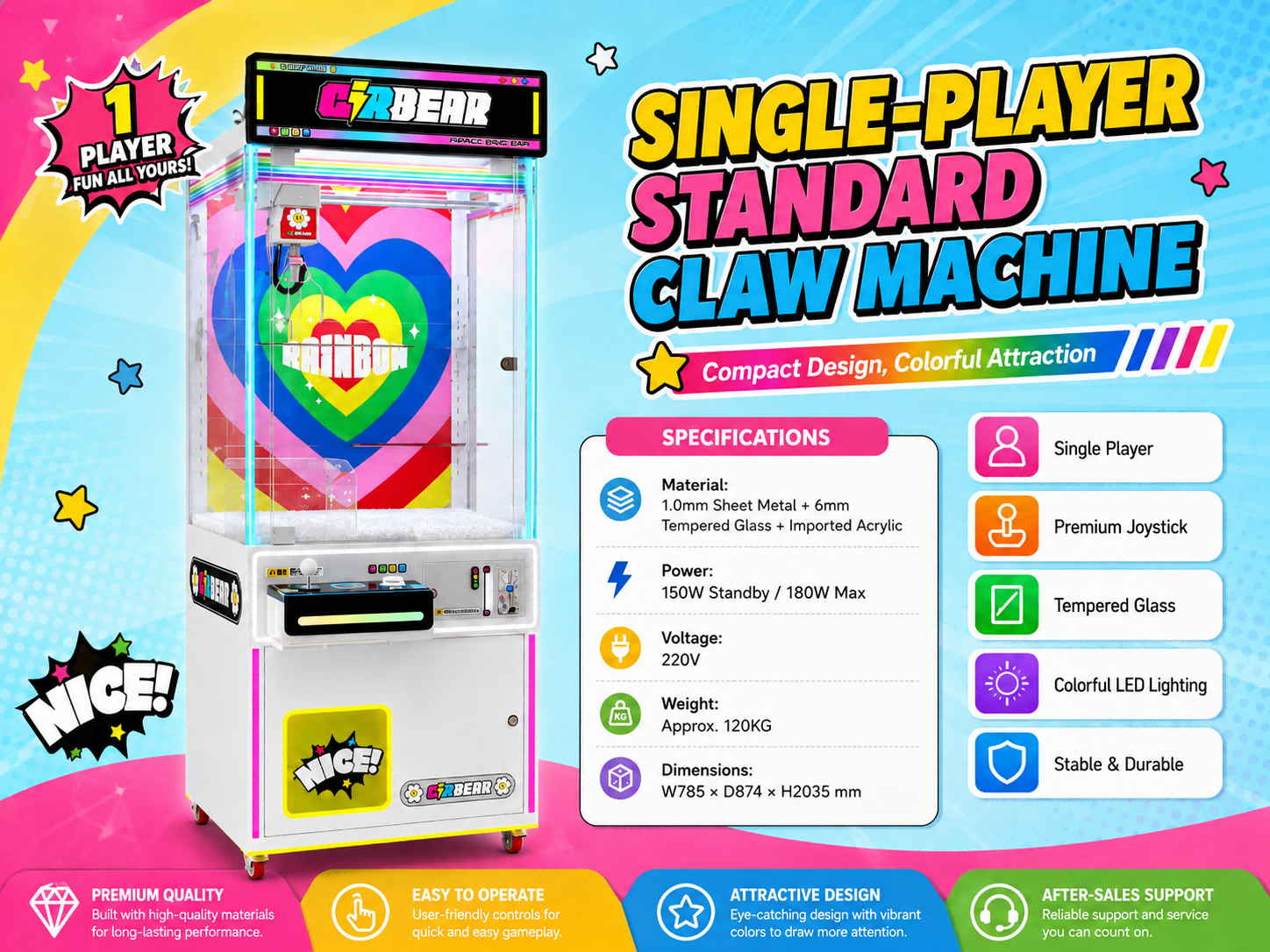 Classic Arcade Claw
