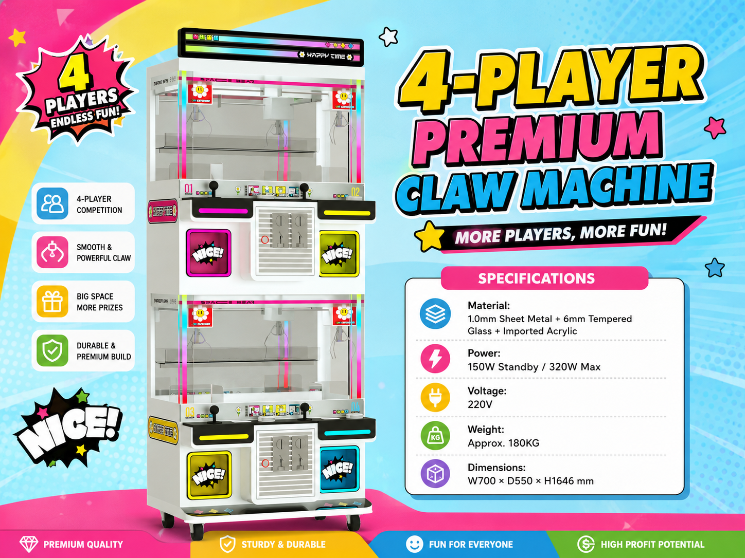 Counter Mini Claw